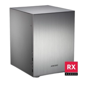 Mini PC Hackintosh Cube aluminio Intel Core i7 AMD Radeon para diseño gráfico y edición de video