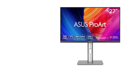 los mejores Monitores para Mac asus pro art con resolución 4K UHD y 2K QHD en promoción para Colombia
