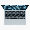 imagen de una Apple MacBook Air M4 13 Pulgadas azul cielo con rendimiento brutal para edición de video y 3D